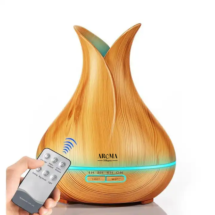 Wood Grain Aromatherapy Humidifier